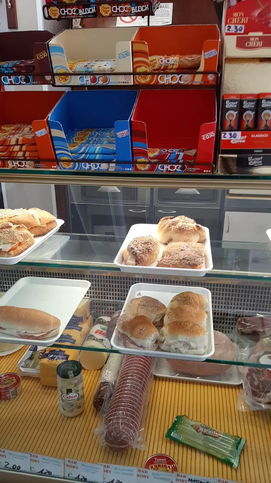 Bar Rory Servizio di biglietteria autolinee Segesta