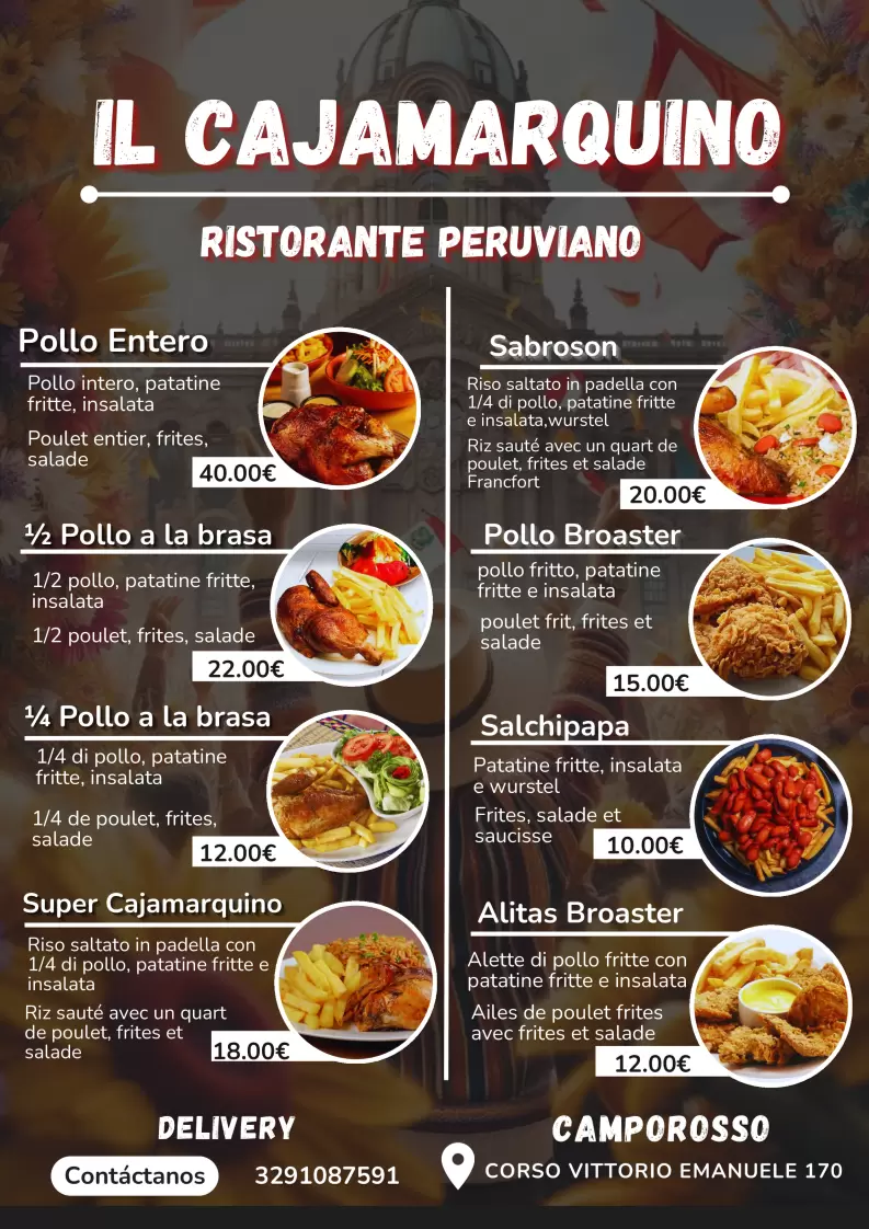 RISTORANTE PERUVIANO IL CAJAMARQUINO IMPERIA
