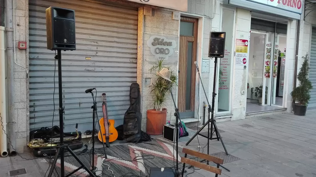 Cena con musica dal vivo