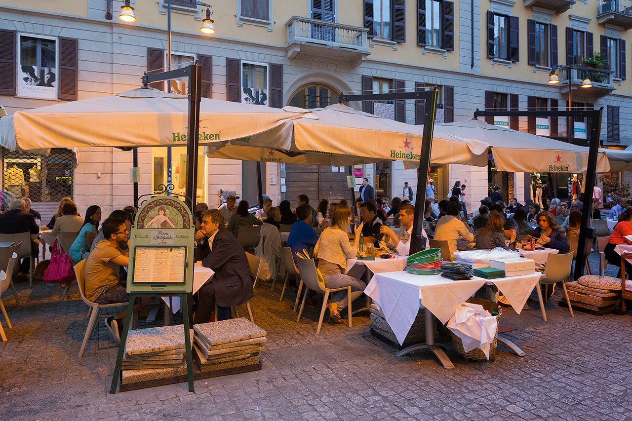 Pizza al Trancio in corso como