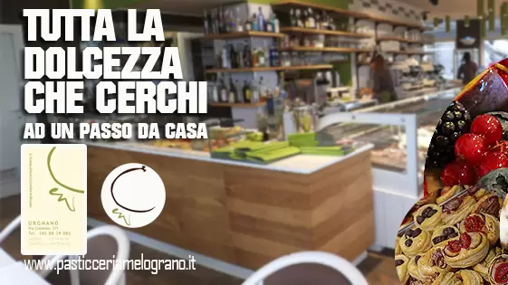 Aperitivo da Pasticceria Melograno Urgnano: 4 posti liberi