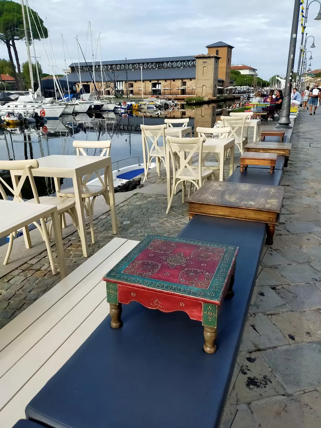 Tablo in spiaggia