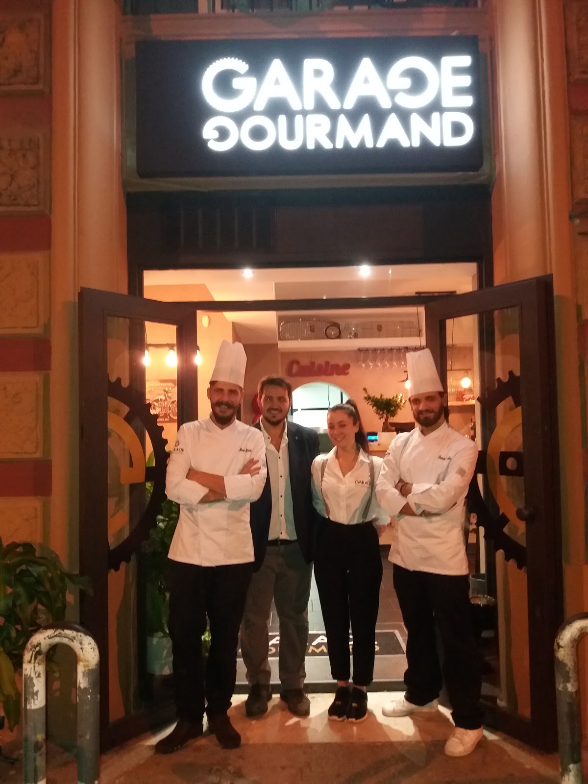 Cena di gala da Garage Gourmand: 6 posti liberi