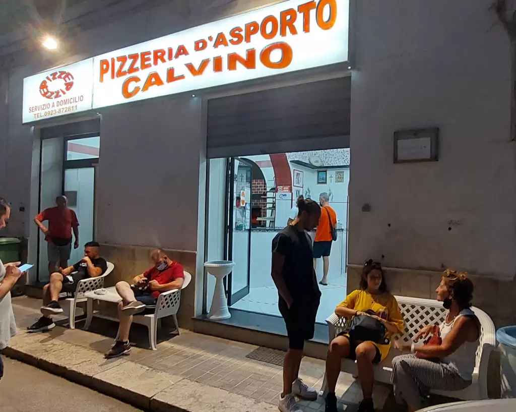 Pizzeria d'asporto Calvino